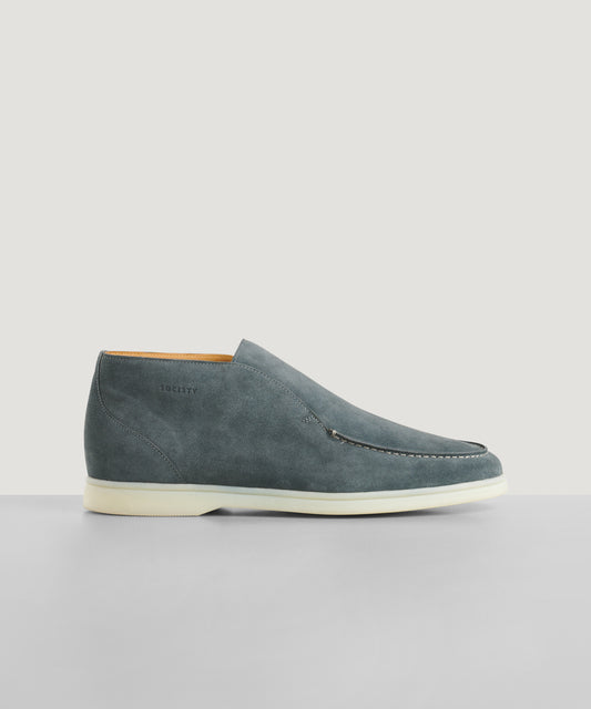 City Loafer suède grijs