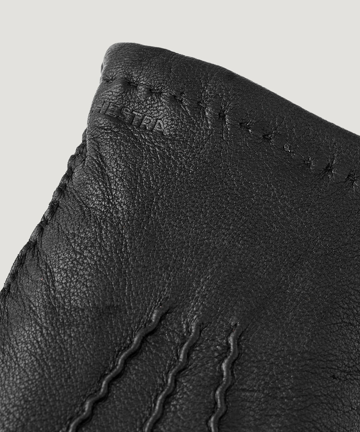 Matthew deerskin handschoenen zwart