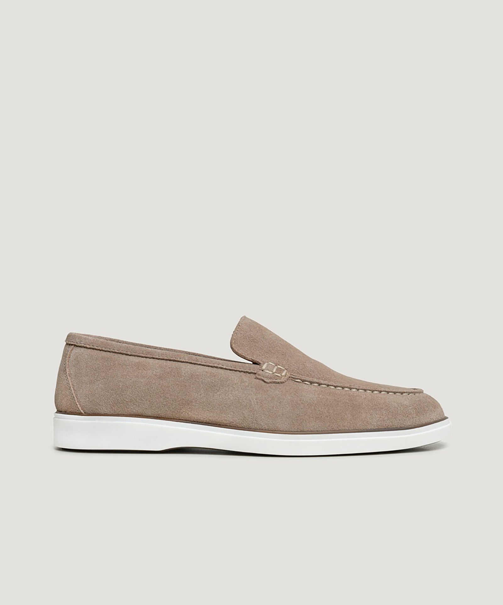 Summer Loafer suède lichtbruin