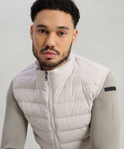 Fradi Ace "Easy Packable" bodywarmer lichtgrijs - The Society Shop