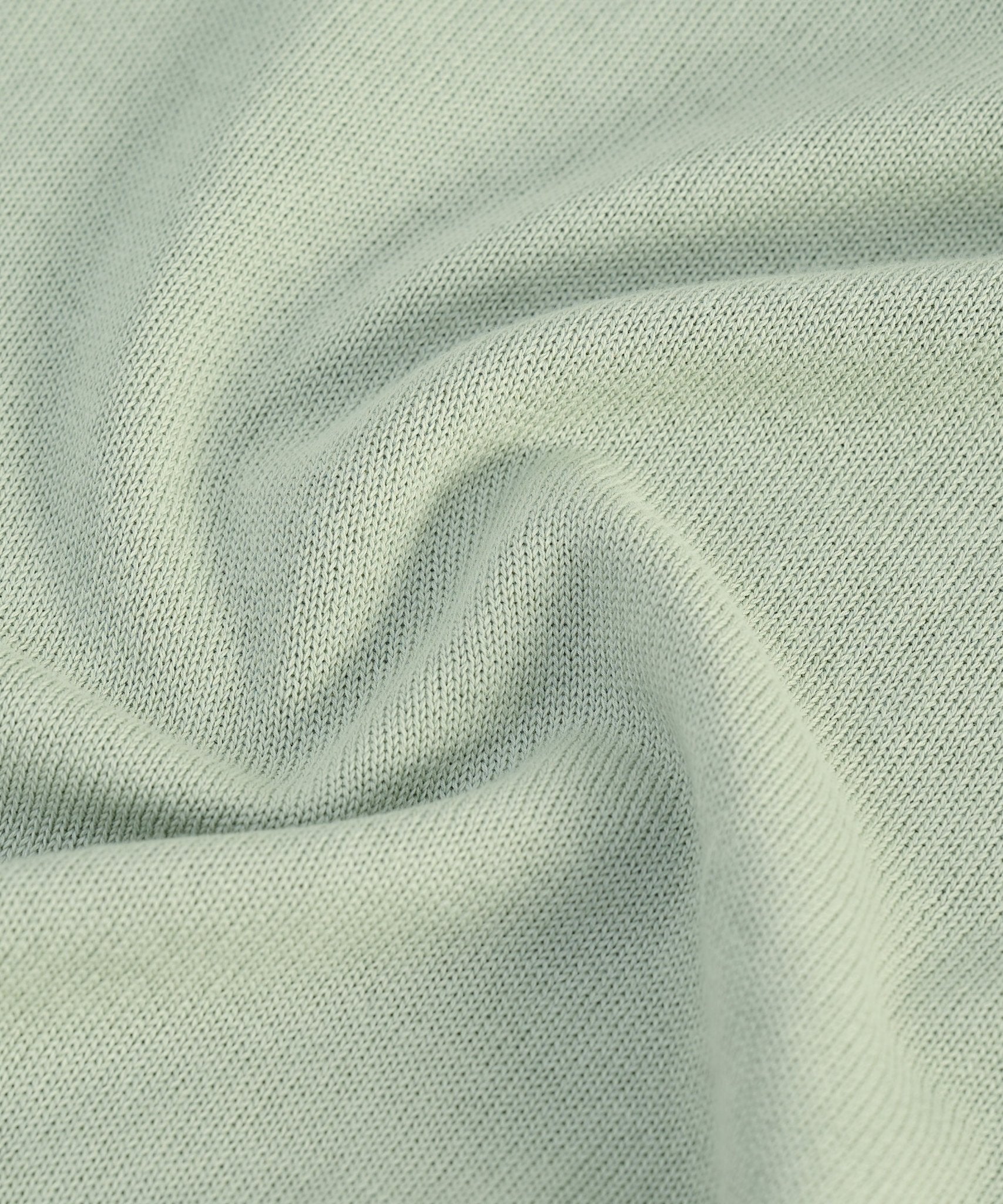 Peuterey Asbury trui half - zip katoen sage green - The Society Shop