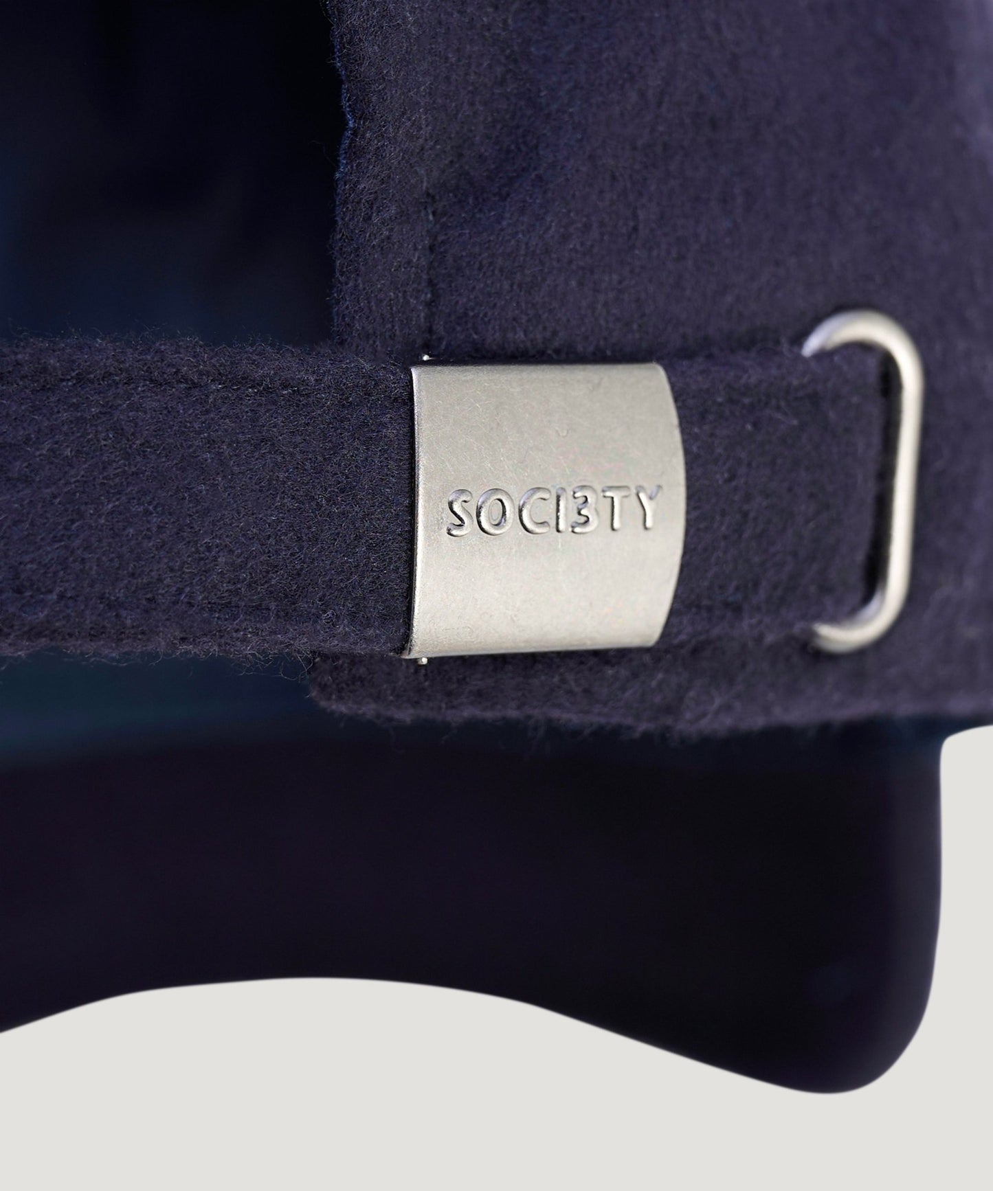 SOCI3TY Baseball cap kasjmier donkerblauw (made by Christys' London) - The Society Shop