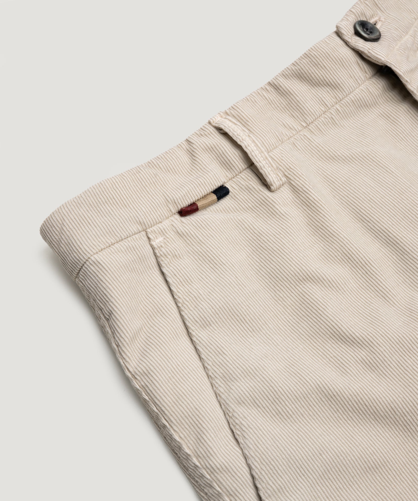 Mason's Bermuda shorts baby cord katoen stretch beige - THE SOCIETY SHOP