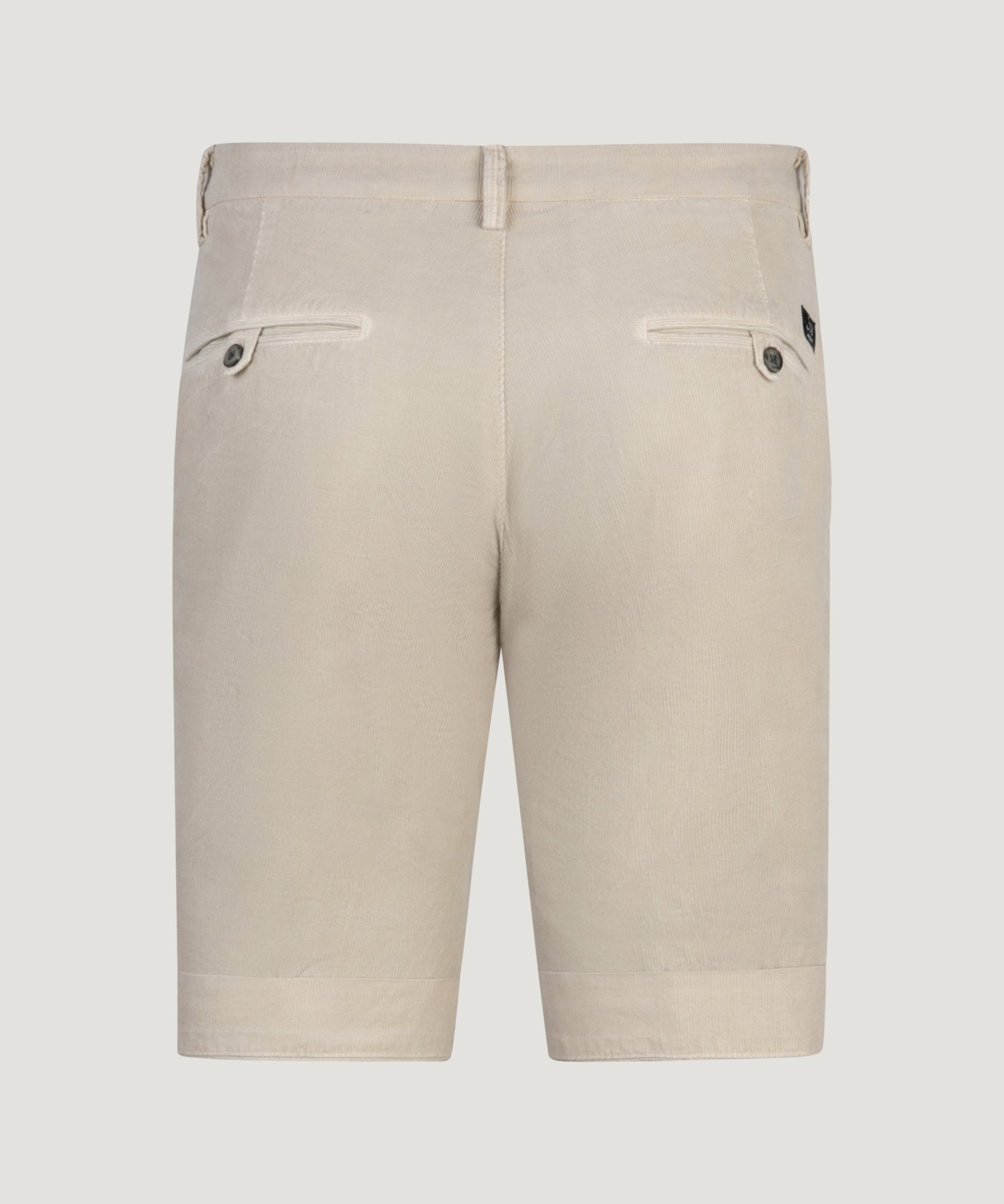 Mason's Bermuda shorts baby cord katoen stretch beige - THE SOCIETY SHOP