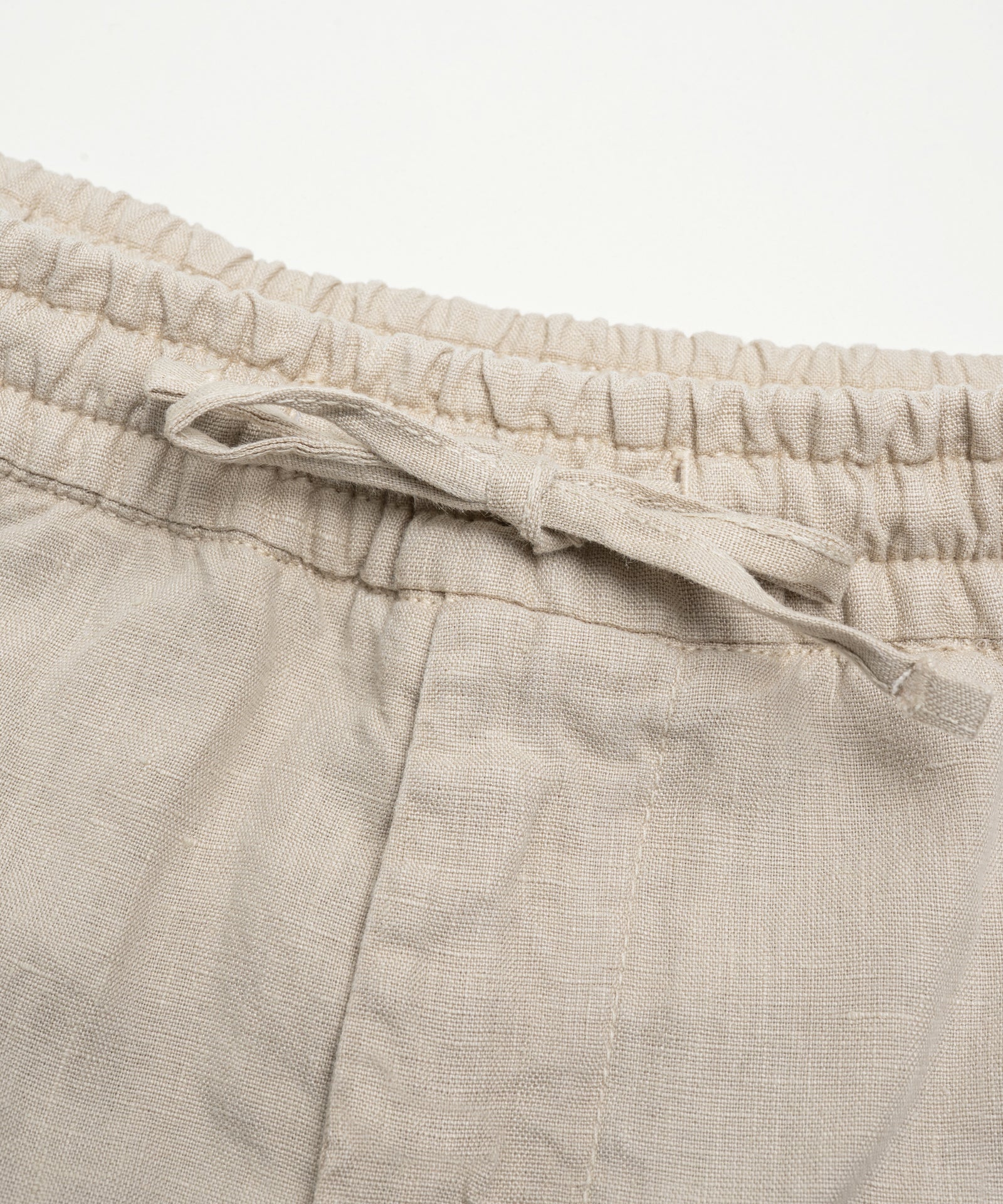 SOCI3TY Limited Fashion Bermuda shorts gewassen linnen beige - THE SOCIETY SHOP