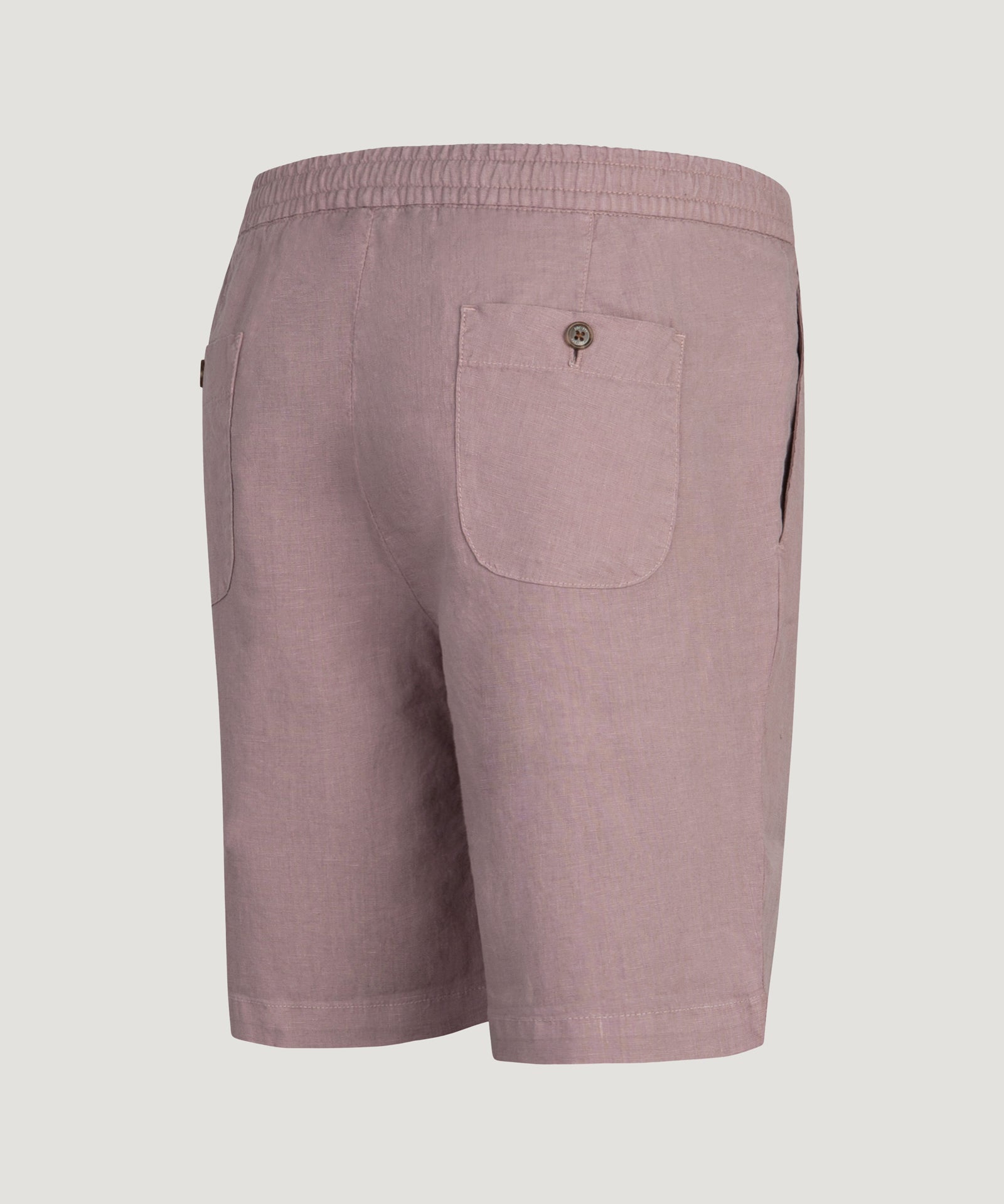SOCI3TY Limited Fashion Bermuda shorts gewassen linnen oudroze - THE SOCIETY SHOP