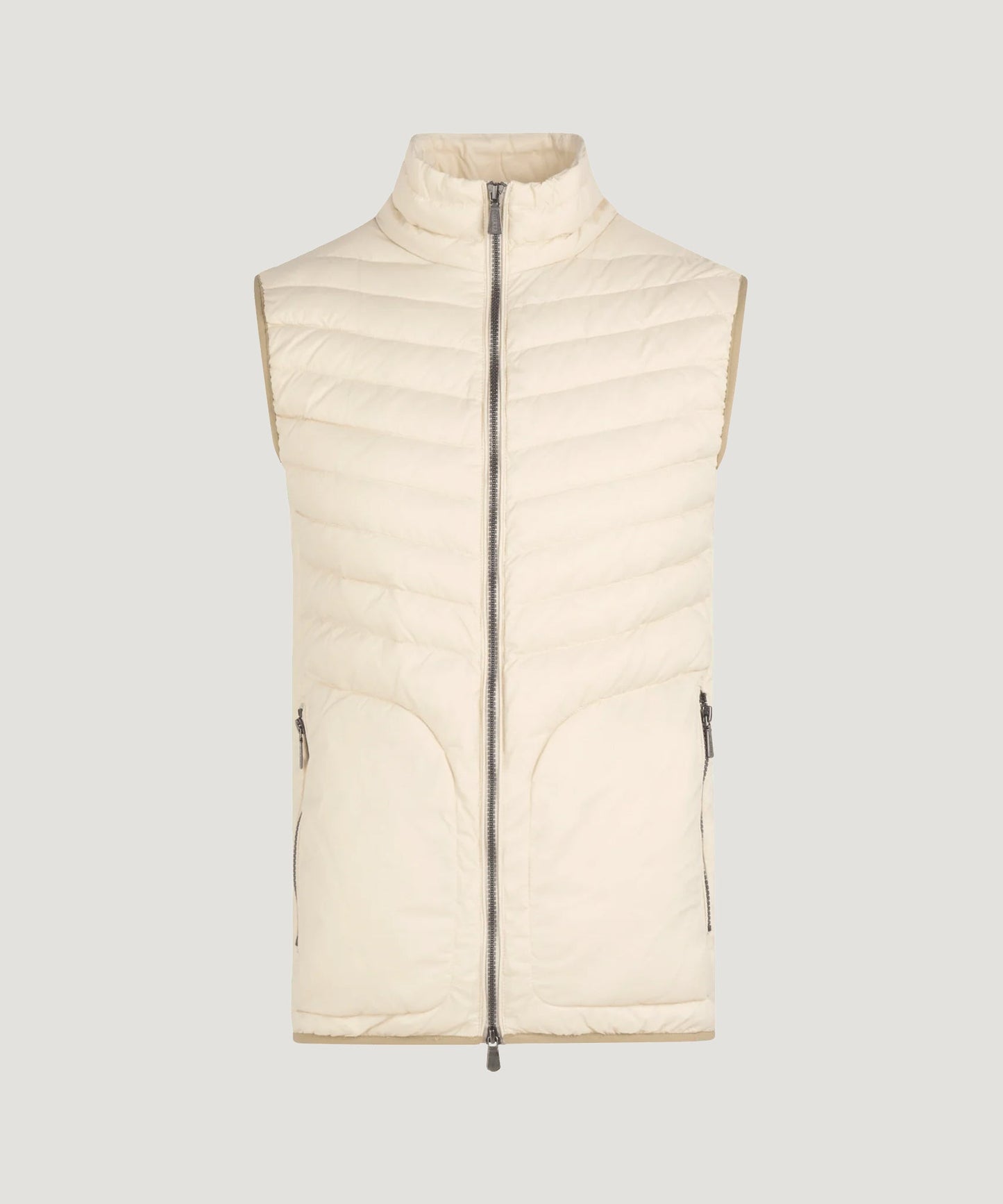 SOCI3TY Bodywarmer techfabric lichtbeige - The Society Shop