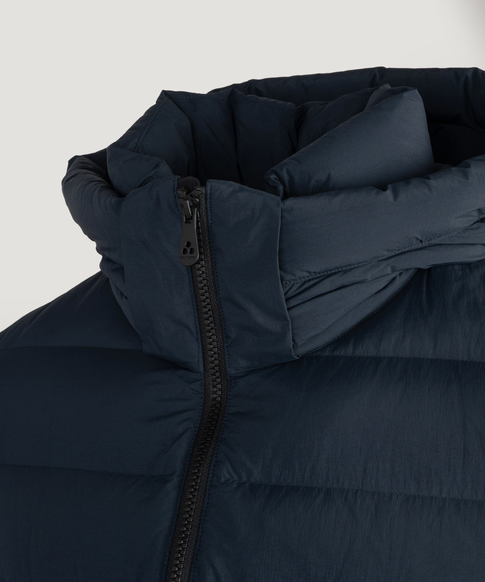 Peuterey Boggs Grs 05 gewatteerde jas donkerblauw - THE SOCIETY SHOP