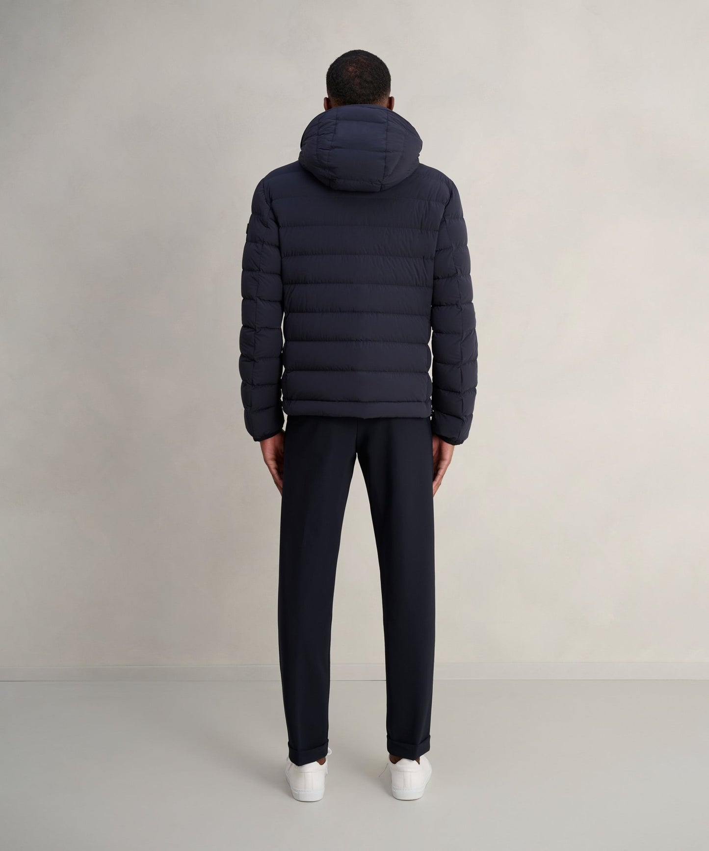 Peuterey Boggs NS 02 donsjas donkerblauw - The Society Shop