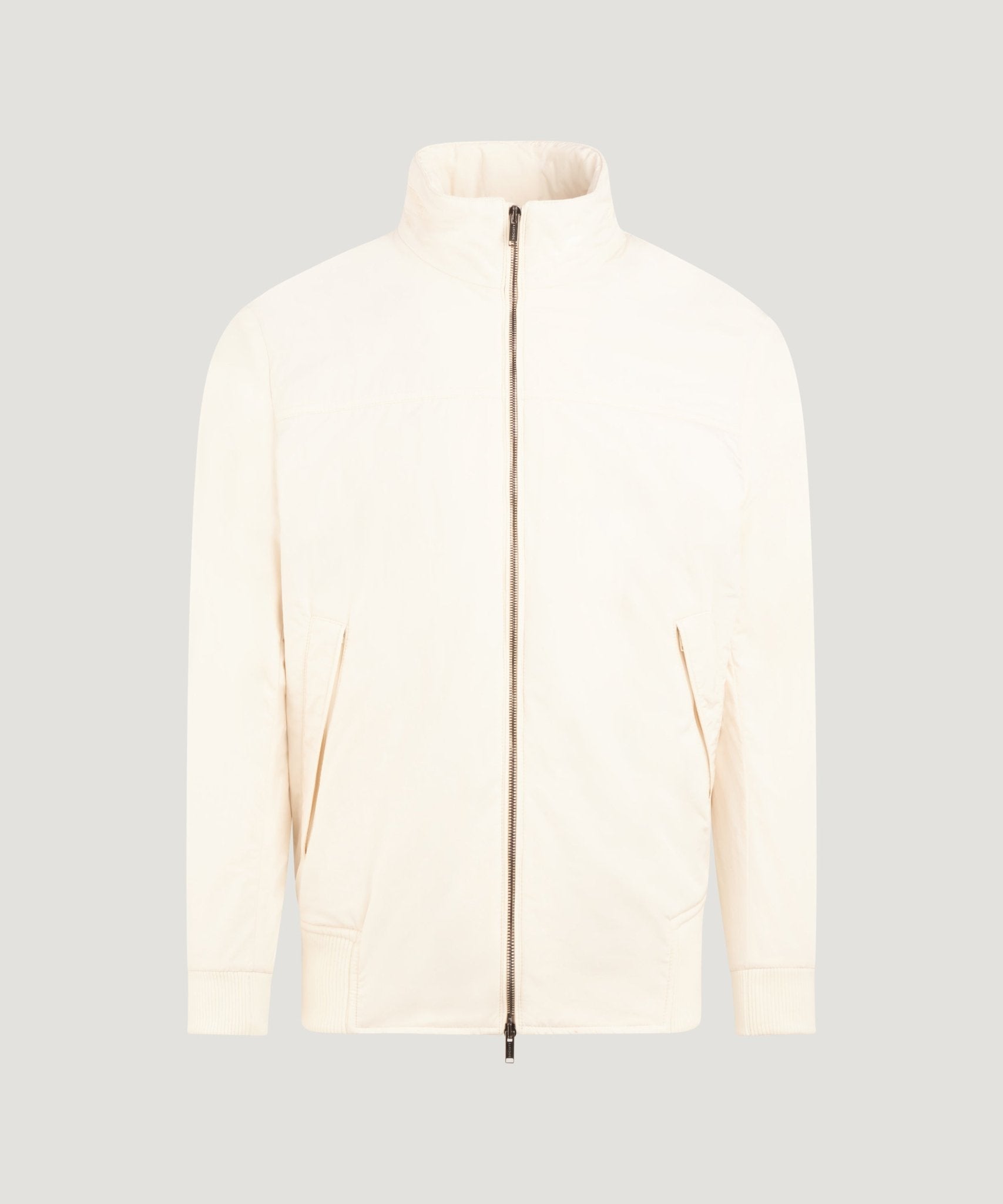 SOCI3TY Bomber jacket gewassen katoen/nylon off - white - THE SOCIETY SHOP