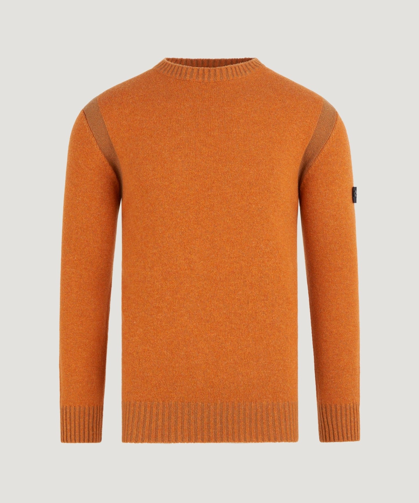 Peuterey Borras Vanise Effect trui crewneck wolmix oranje - The Society Shop