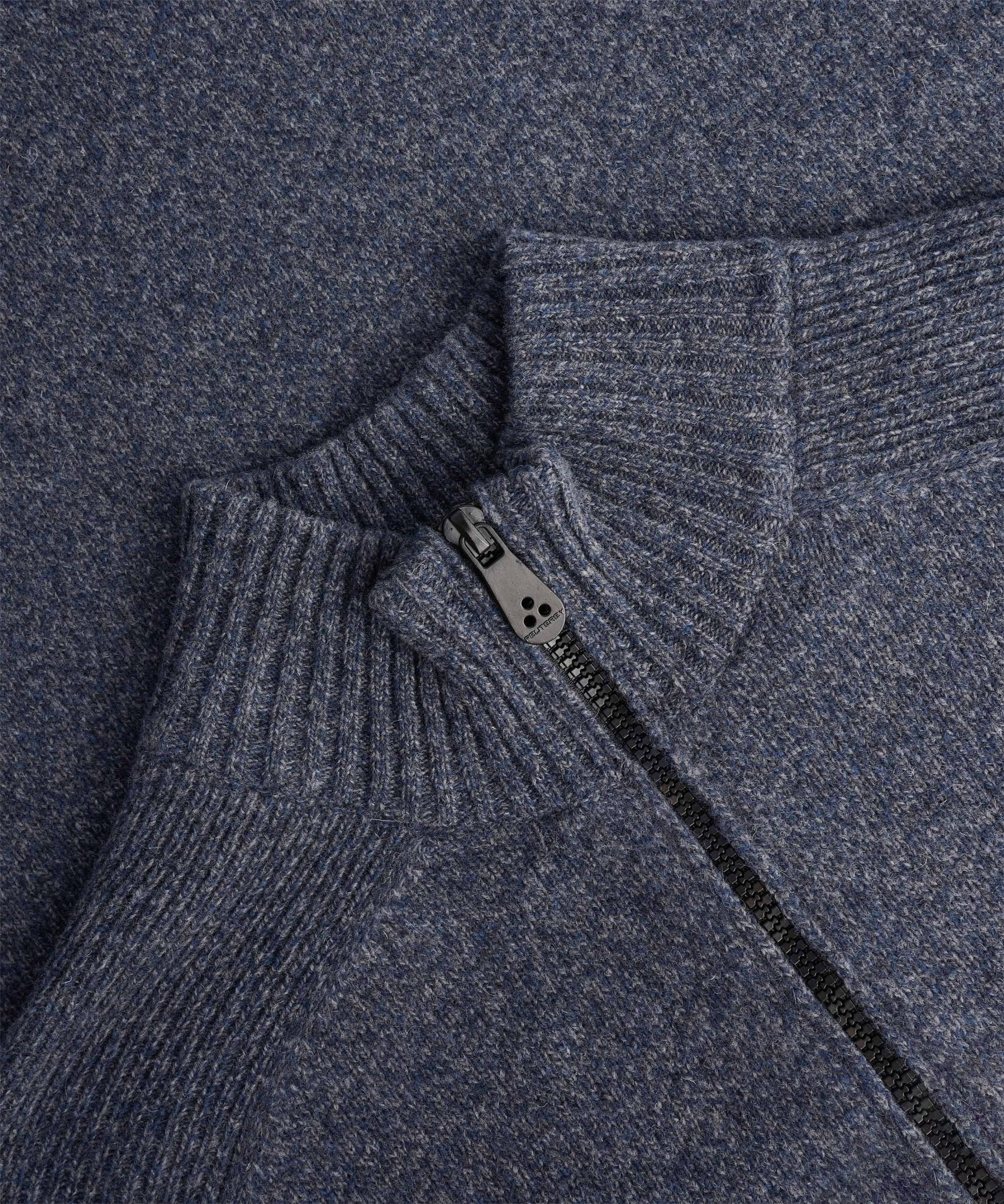 Peuterey Braille 02 half - zip trui donkerblauw - The Society Shop