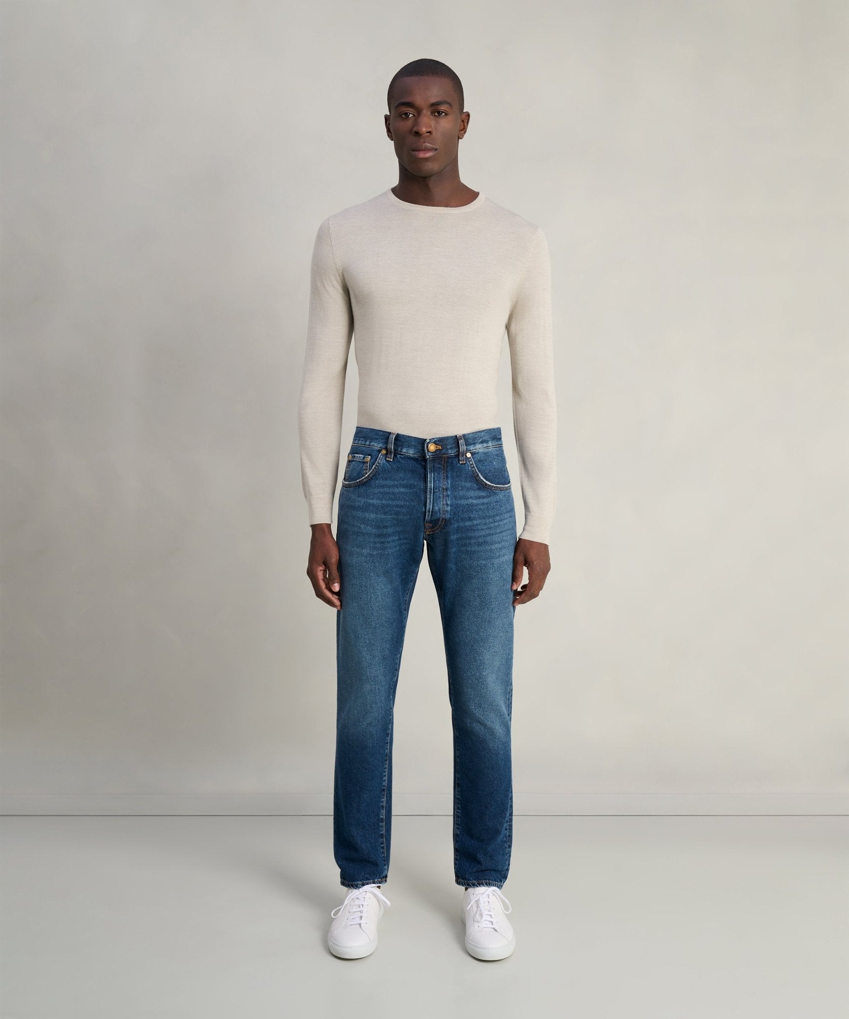 PT Torino Breakbeat jeans katoen donkerblauw - THE SOCIETY SHOP