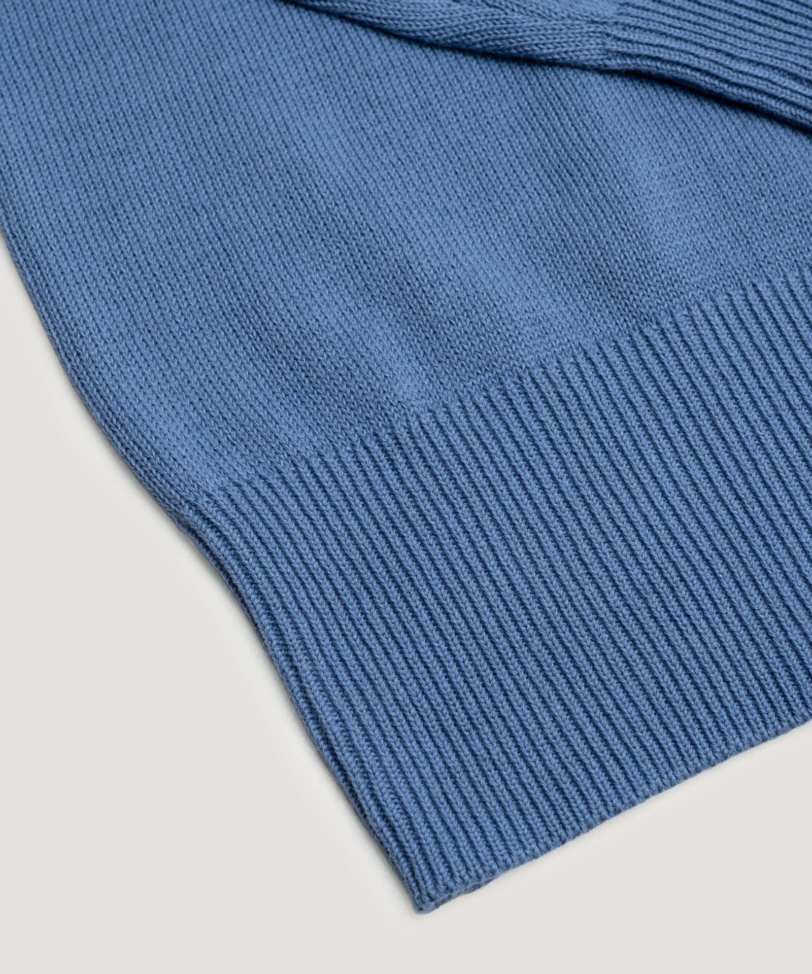Peuterey Caliper knitted trui katoen blauw - THE SOCIETY SHOP