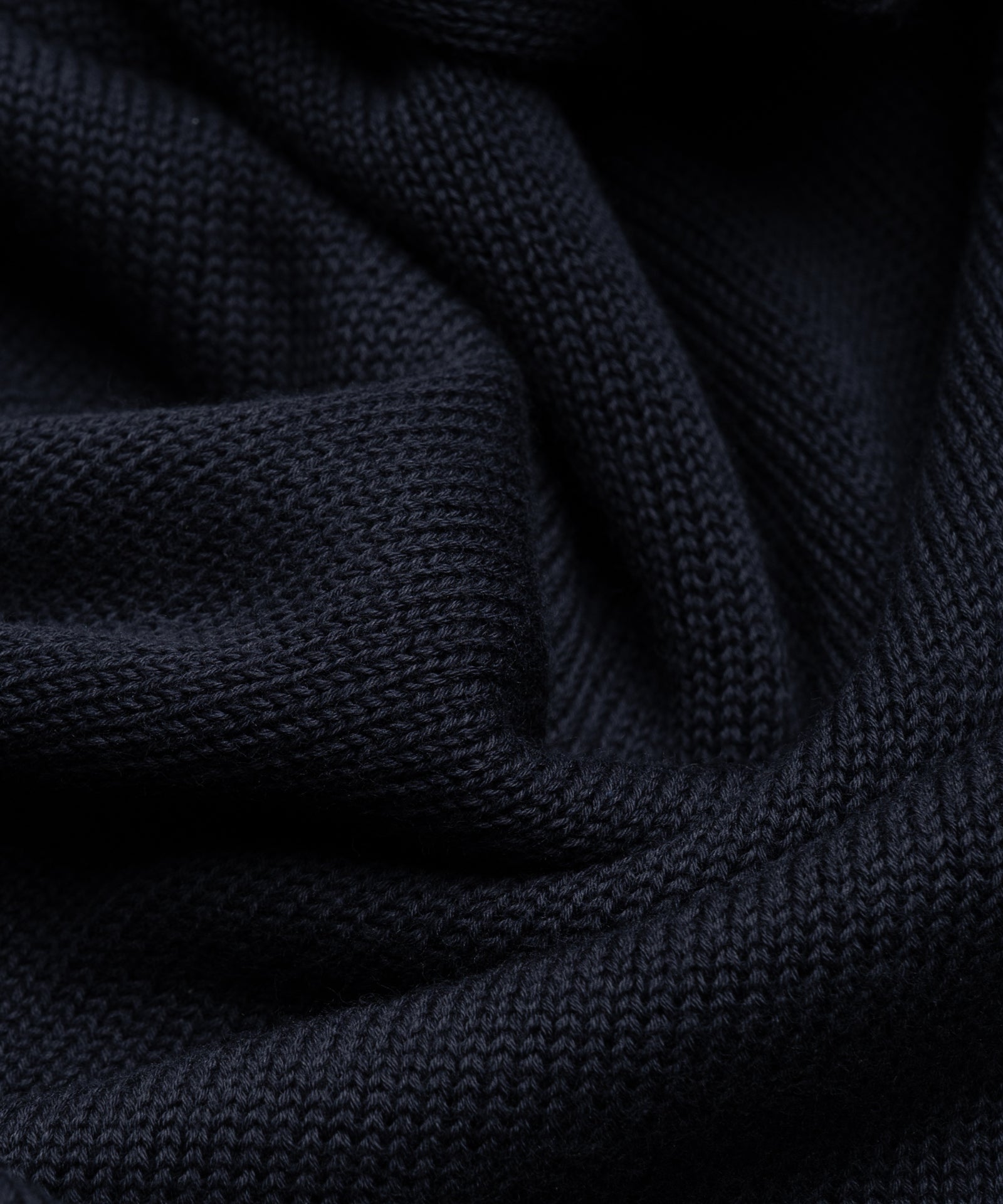 Peuterey Caliper knitted trui katoen donkerblauw - THE SOCIETY SHOP