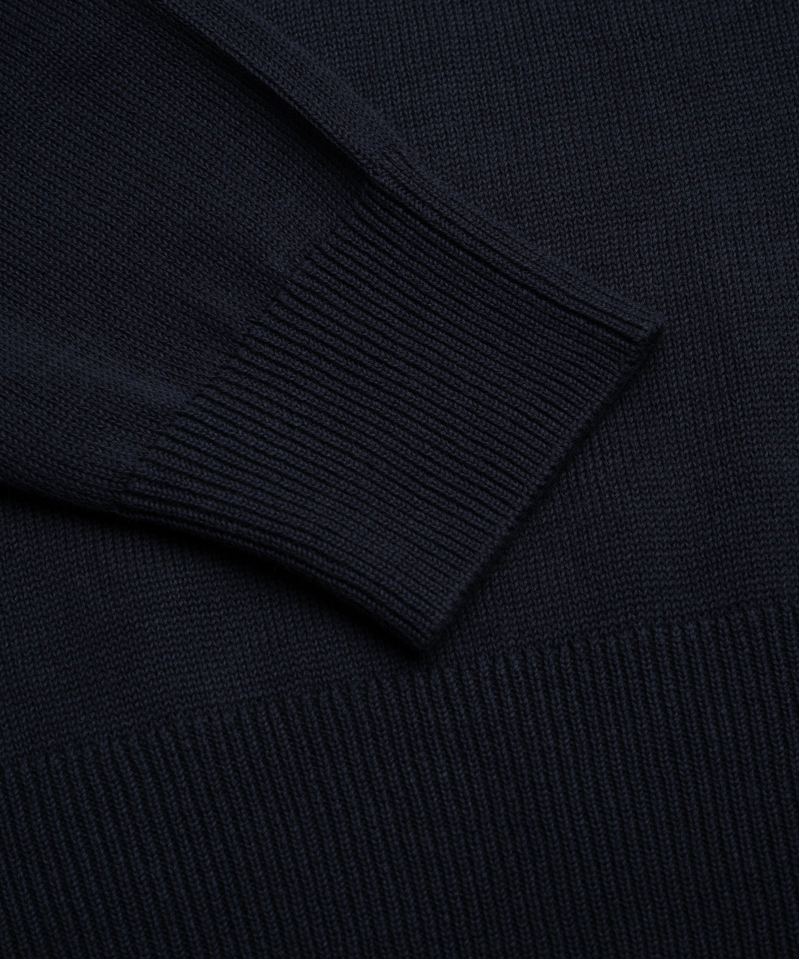 Peuterey Caliper knitted trui katoen donkerblauw - THE SOCIETY SHOP