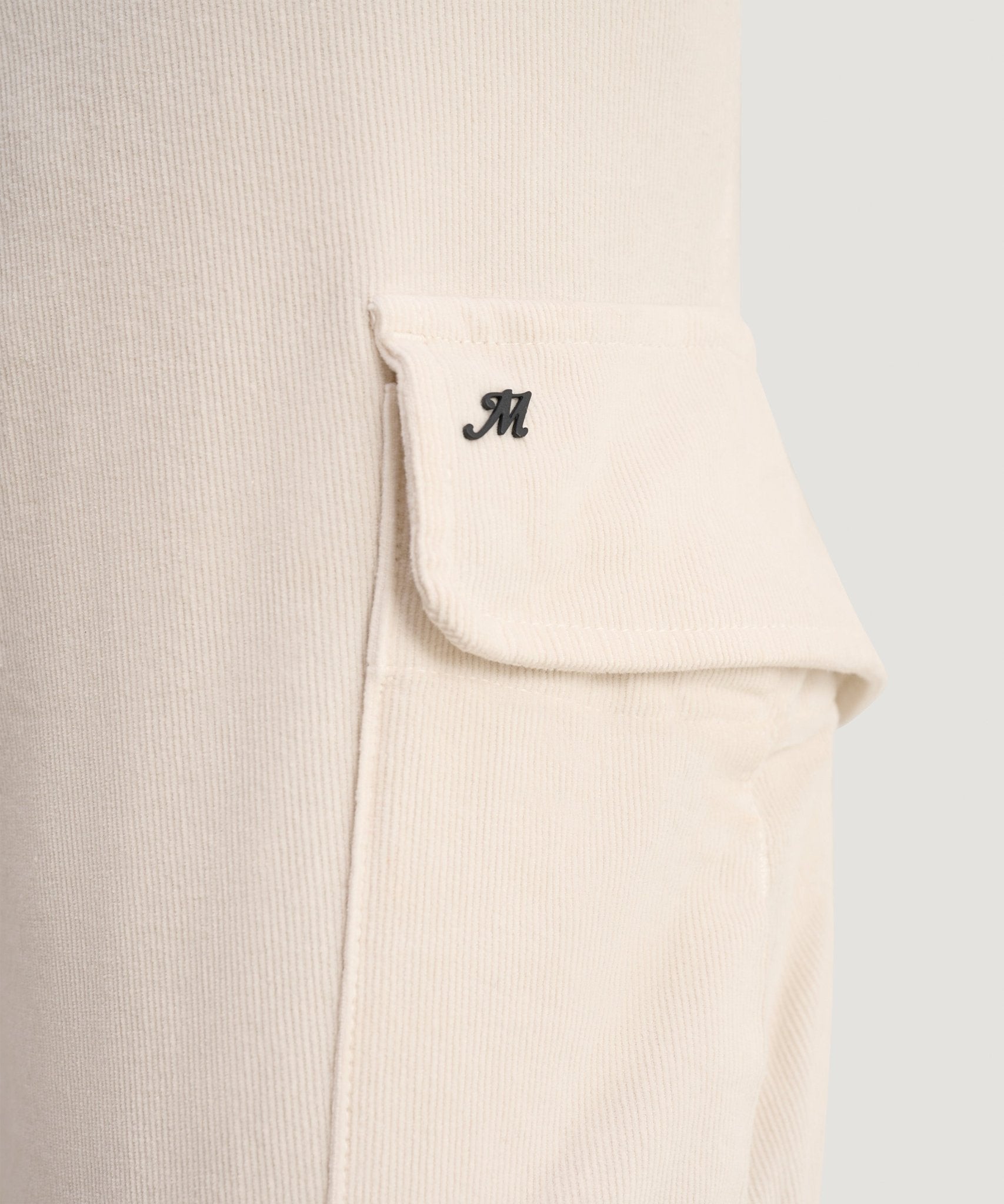 Mason's Chile cargobroek katoen/modal ribcord off - white - The Society Shop