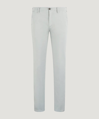 SOCI3TY Chino katoen satin stretch lichtgrijs - The Society Shop