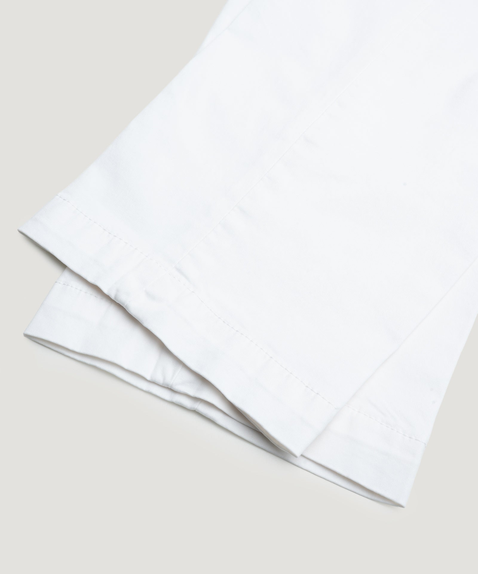 SOCI3TY Limited Fashion Chino slim 1 pleat katoen stretch wit - THE SOCIETY SHOP