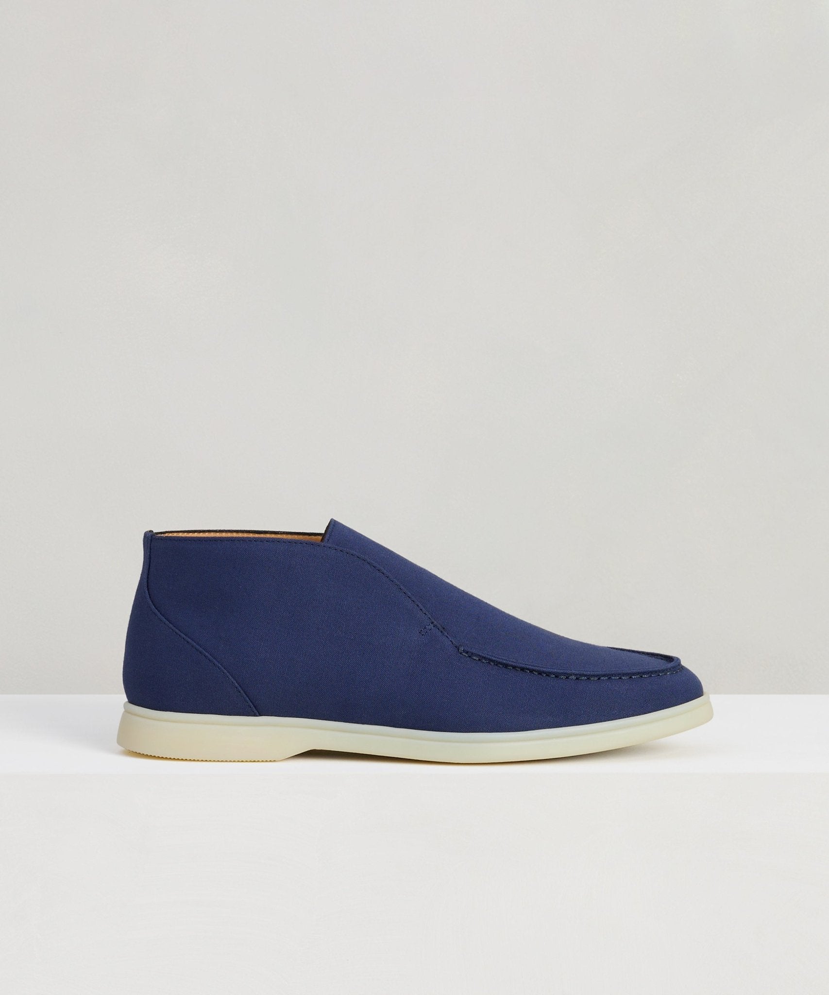 SOCI3TY City Loafer linnen blauw - THE SOCIETY SHOP