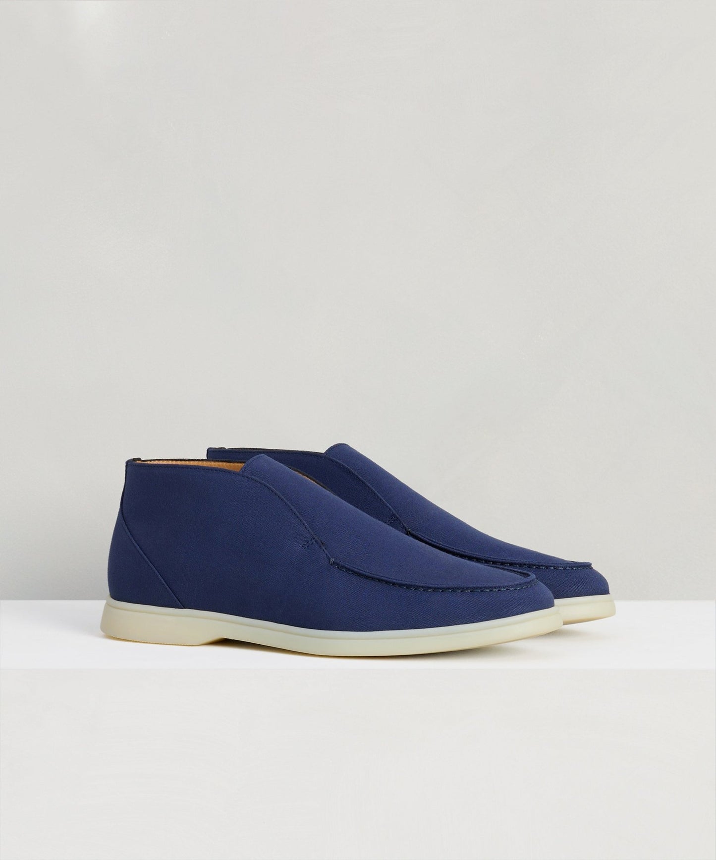 SOCI3TY City Loafer linnen blauw - THE SOCIETY SHOP
