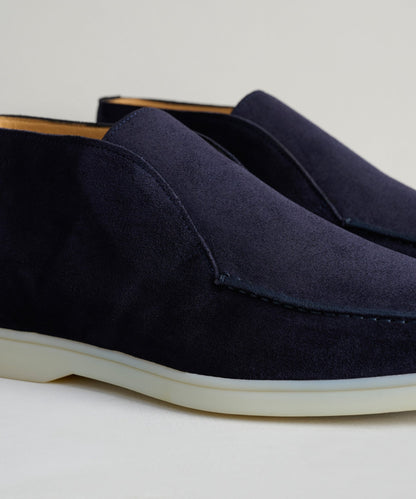 SOCI3TY City Loafer suède donkerblauw - The Society Shop