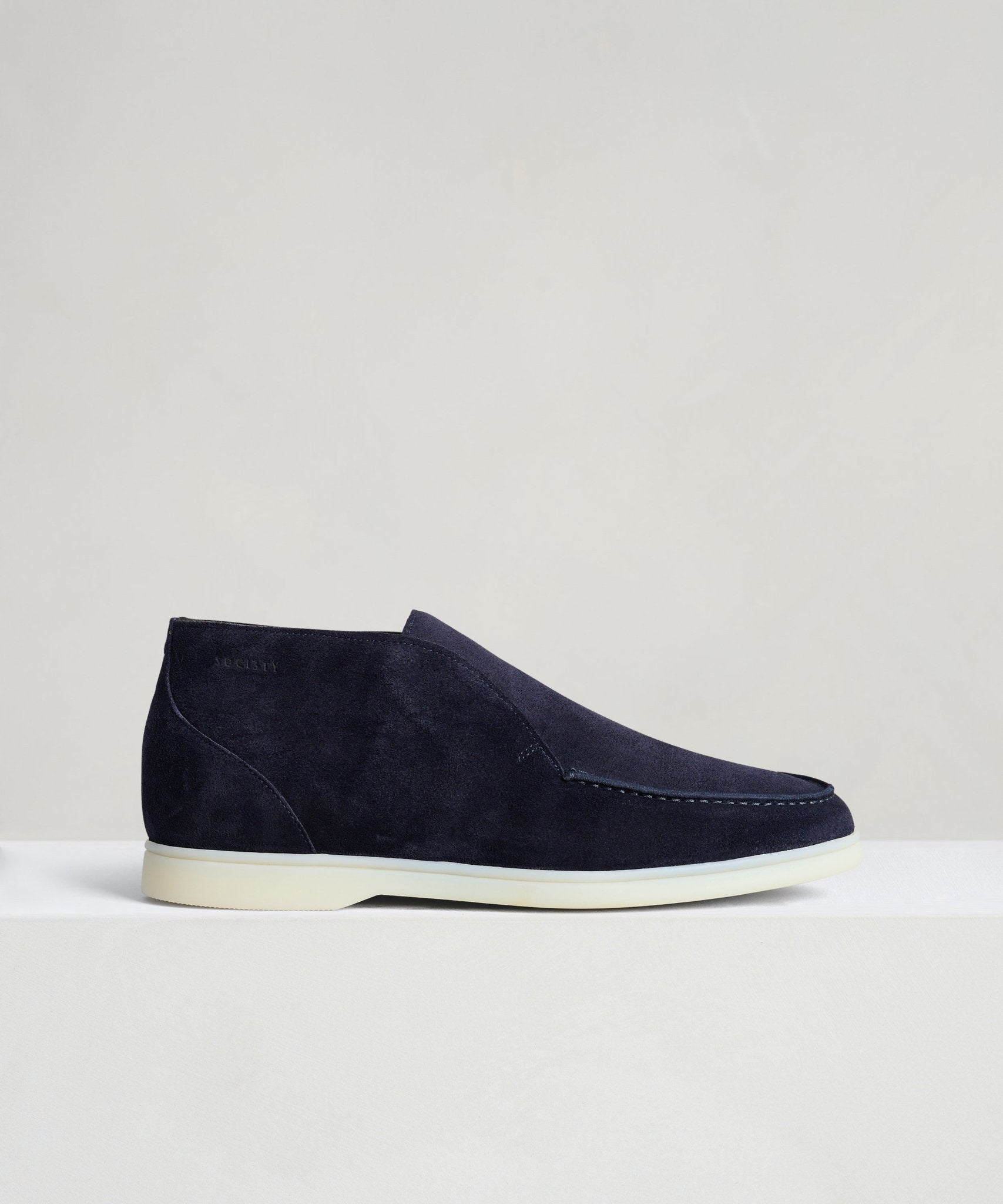 SOCI3TY City Loafer suède donkerblauw - The Society Shop