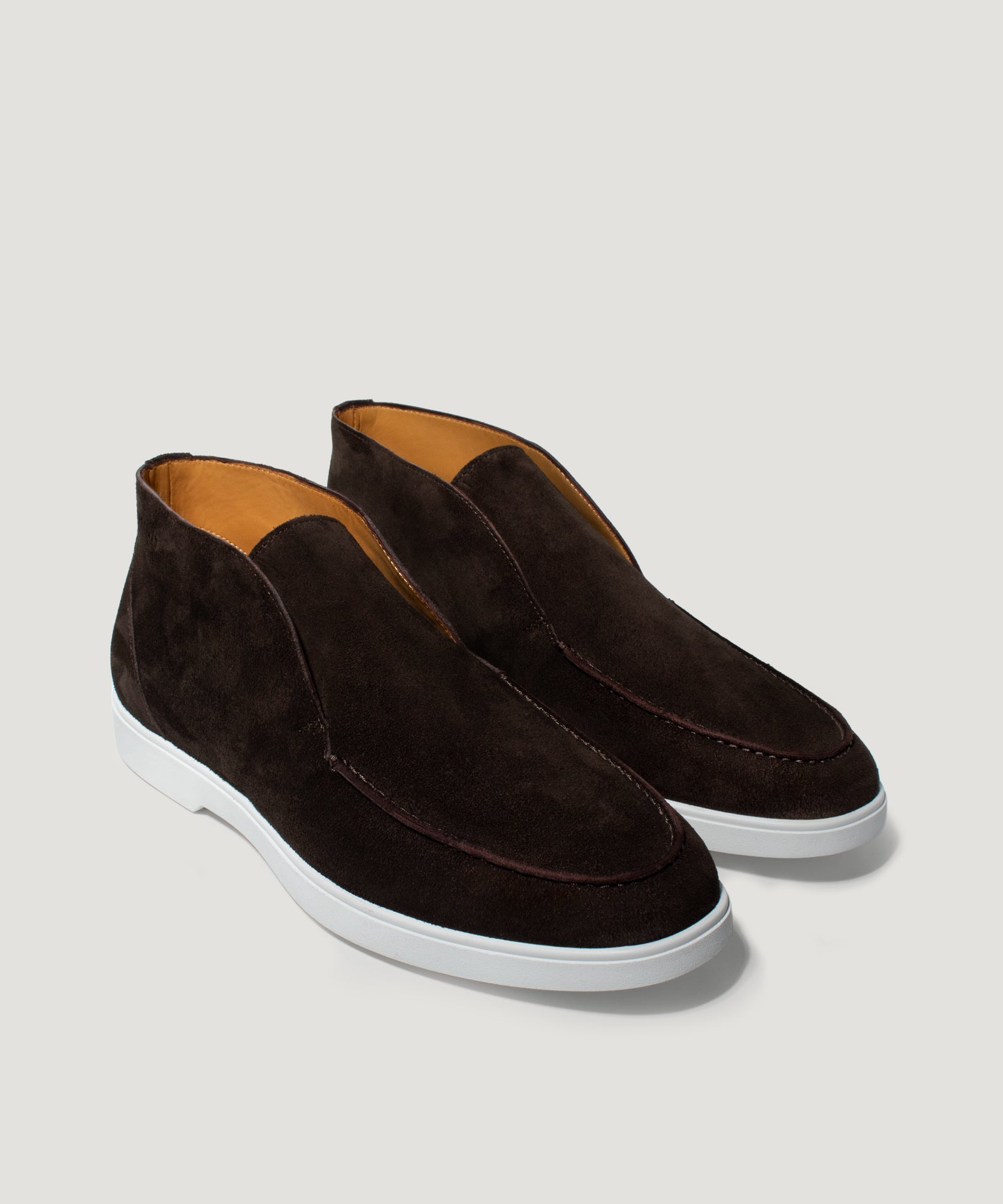 SOCI3TY Limited Fashion City Loafer suède donkerbruin - THE SOCIETY SHOP