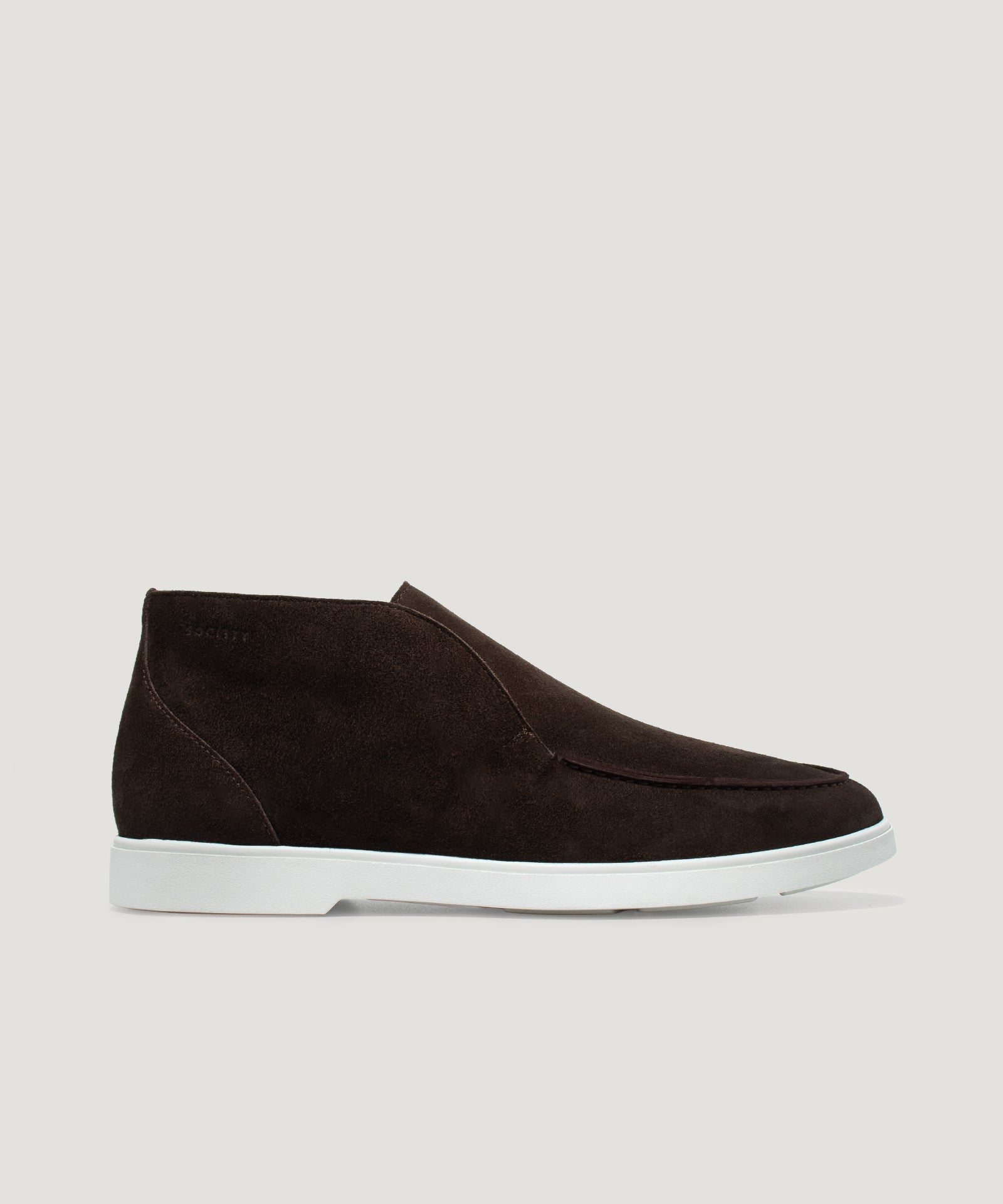 SOCI3TY Limited Fashion City Loafer suède donkerbruin - THE SOCIETY SHOP