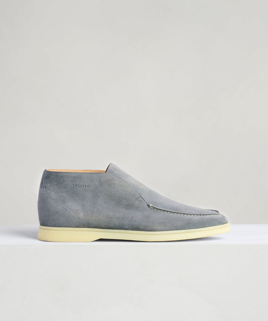 SOCI3TY City Loafer suède grijs - The Society Shop