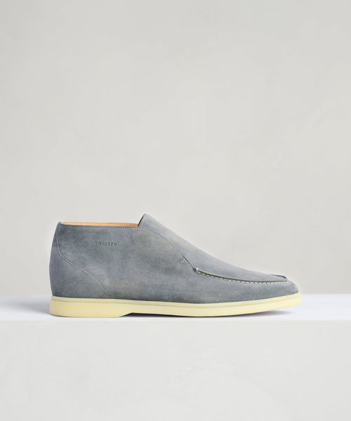 City Loafer suède grijs