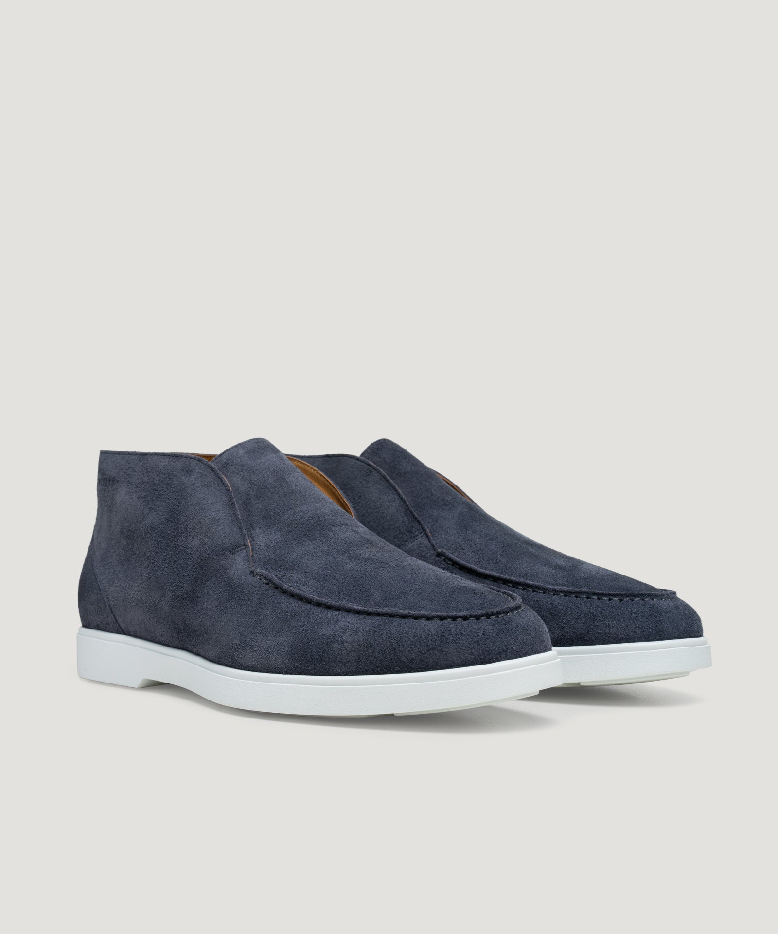 SOCI3TY Limited Fashion City Loafer suède grijsblauw - THE SOCIETY SHOP