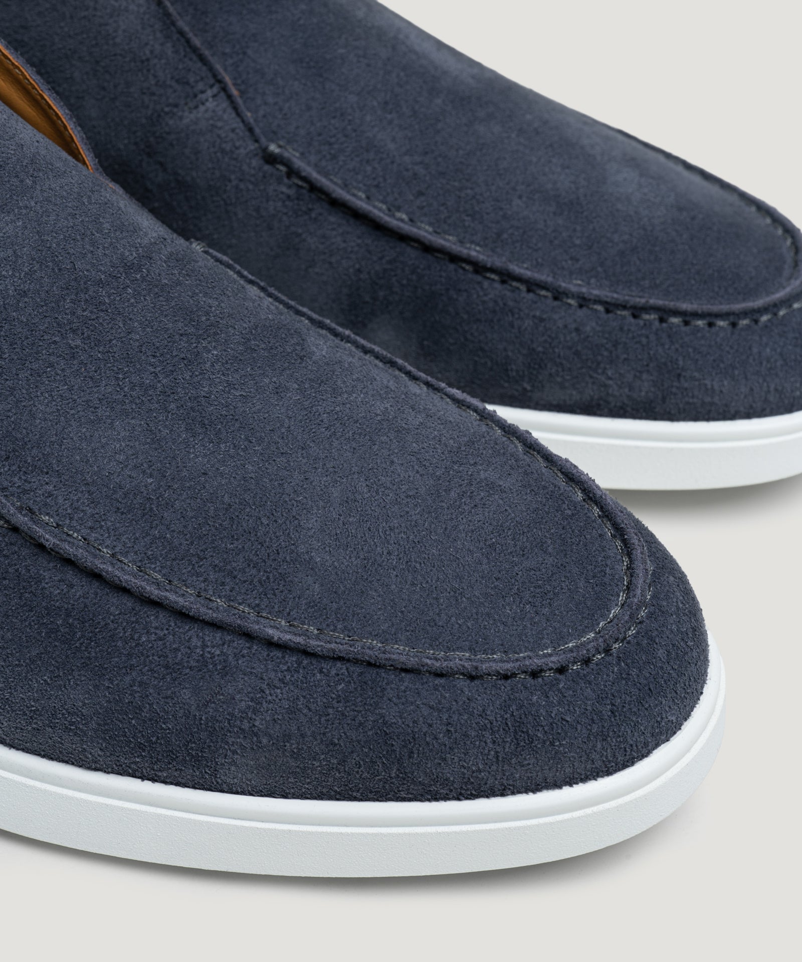 SOCI3TY Limited Fashion City Loafer suède grijsblauw - THE SOCIETY SHOP