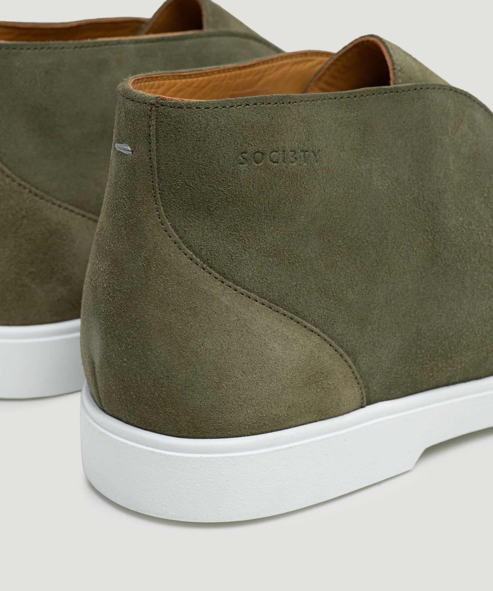 SOCI3TY Limited Fashion City Loafer suède pistache - THE SOCIETY SHOP