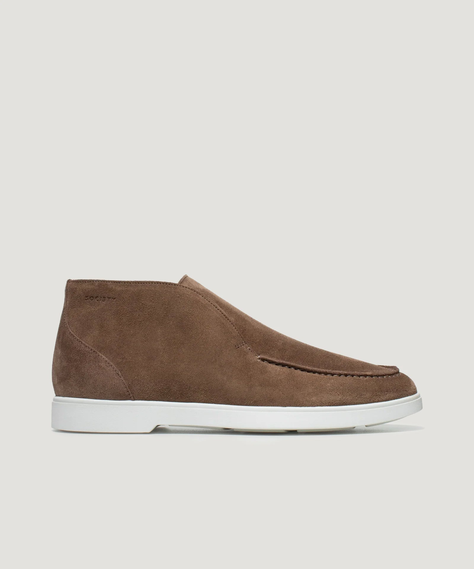 SOCI3TY Limited Fashion City Loafer suède taupe - THE SOCIETY SHOP