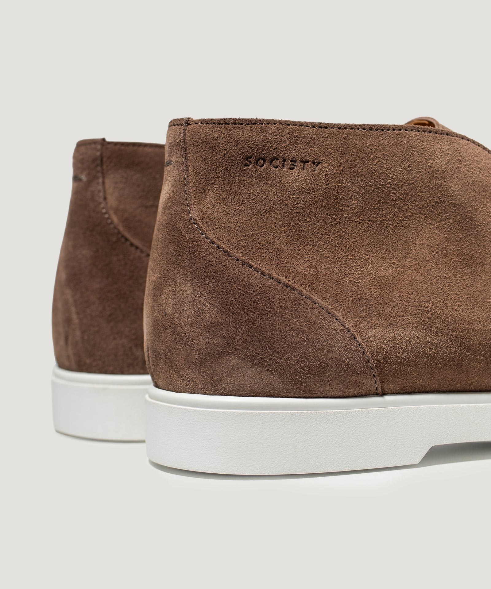 SOCI3TY Limited Fashion City Loafer suède taupe - THE SOCIETY SHOP