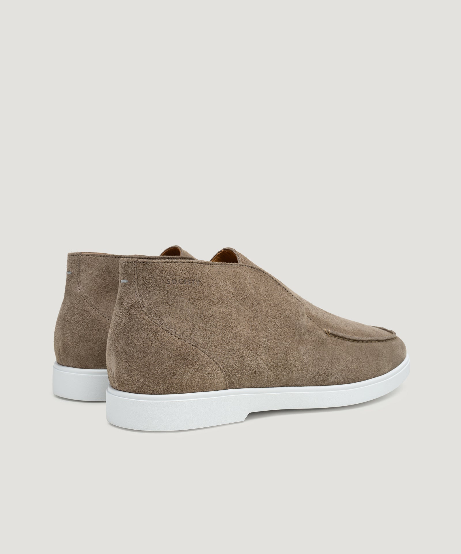 SOCI3TY Limited Fashion City Loafer suède zand - THE SOCIETY SHOP