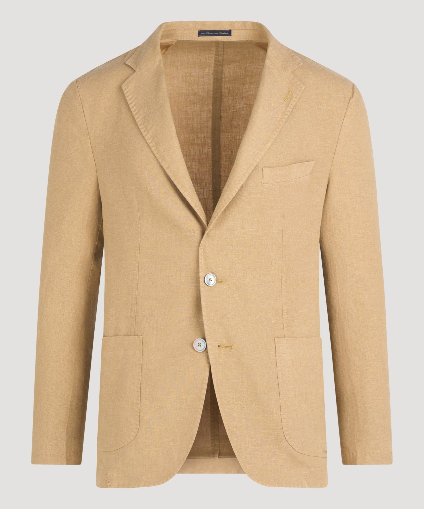 LOIJMK Herenblazer, sportief, elegant, colbert, colbert, kostuumjas, herencolbert met één knoop, kostuumjas, blazerjack, feestpak, blazerjas voor bruiloft en zakelijk, slim fit pak, marineblauw, L