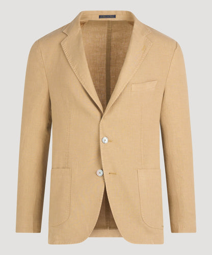 SOCI3TY Colbert garment-dyed linnen beige - The Society Shop