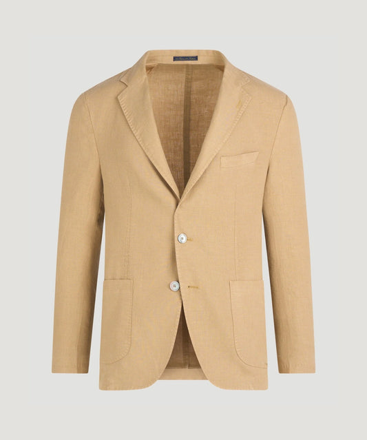 SOCI3TY Colbert garment - dyed linnen beige - The Society Shop