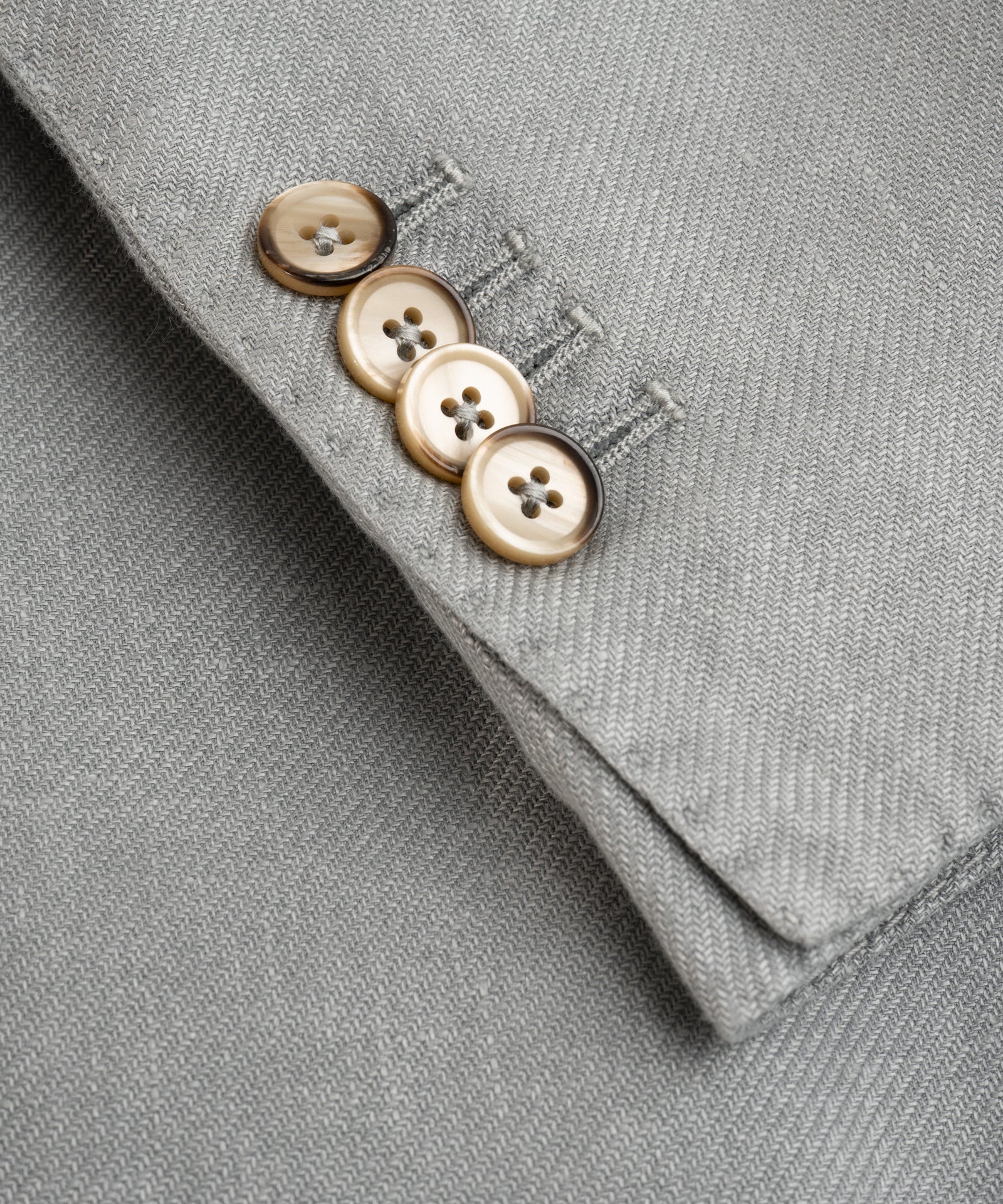 SOCI3TY Handmade Colbert garment - dyed linnen/katoen twill blauw - THE SOCIETY SHOP