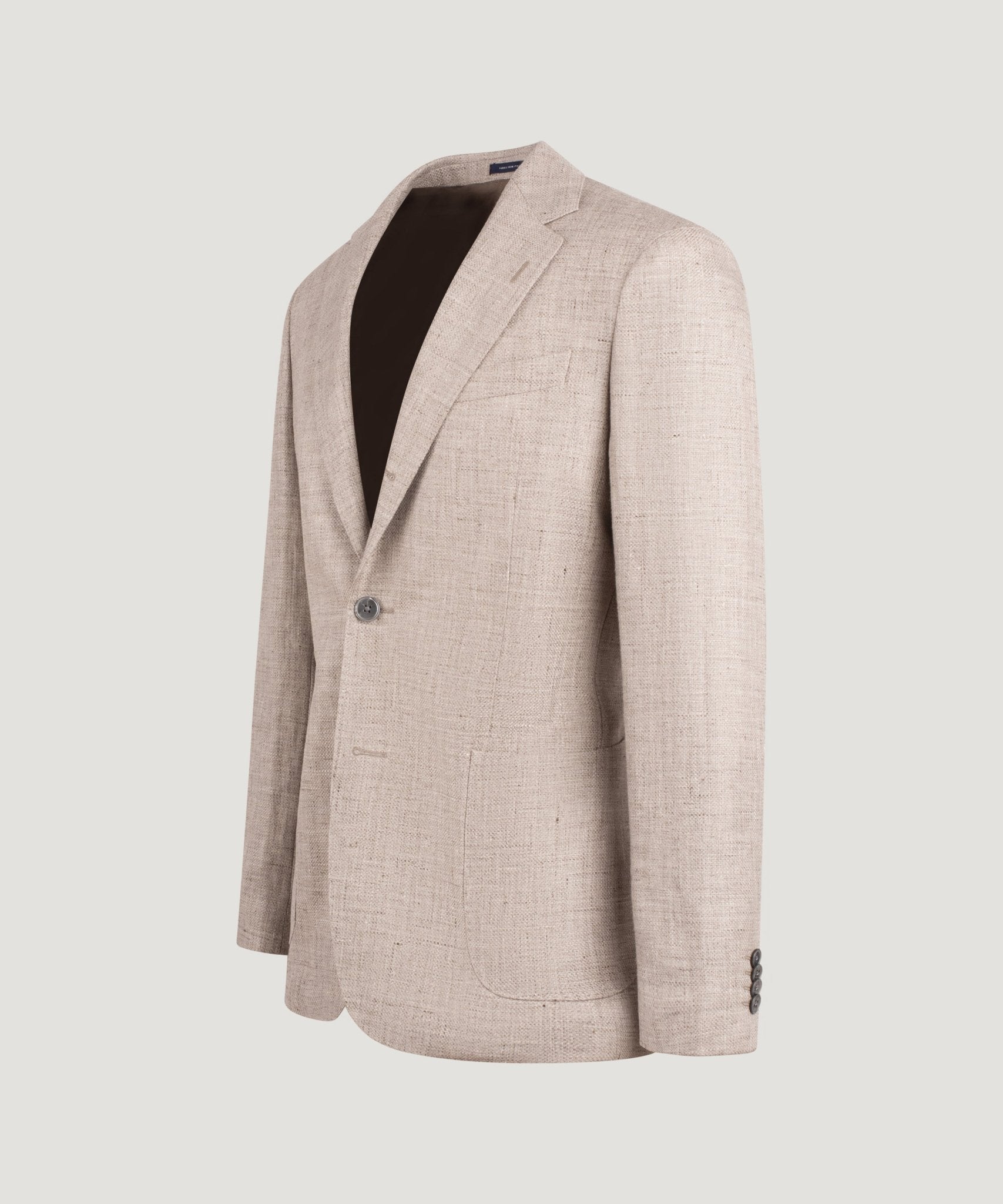 SOCI3TY Limited Fashion Colbert linnen/wol zand - THE SOCIETY SHOP