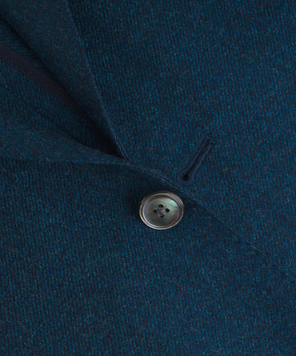 SOCI3TY Colbert wol/kasjmier blauw (woven by Loro Piana) - The Society Shop