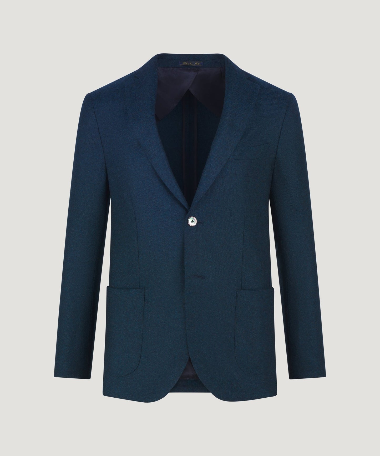 SOCI3TY Colbert wol/kasjmier blauw (woven by Loro Piana) - The Society Shop