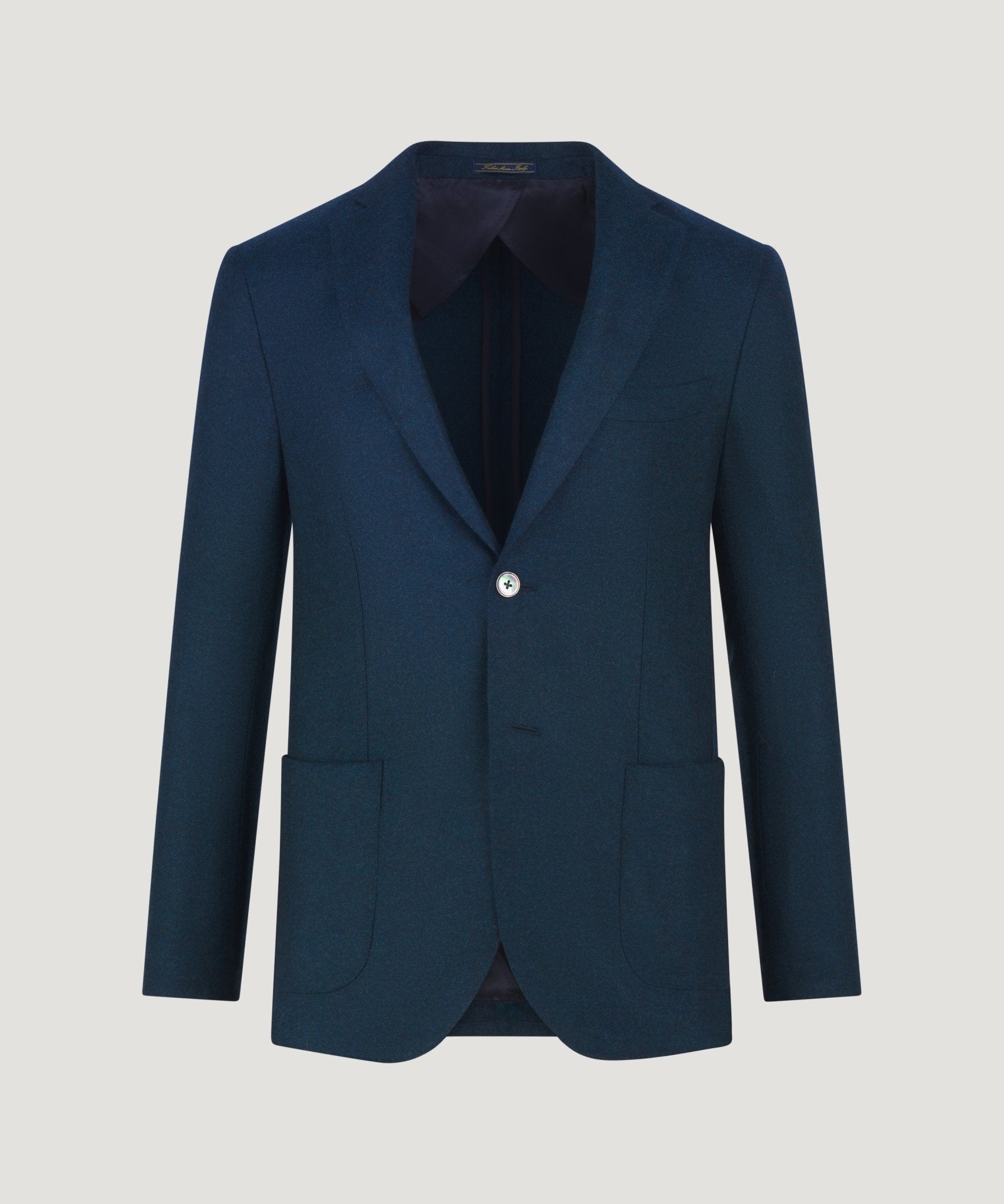 SOCI3TY Colbert wol/kasjmier blauw (woven by Loro Piana) - The Society Shop