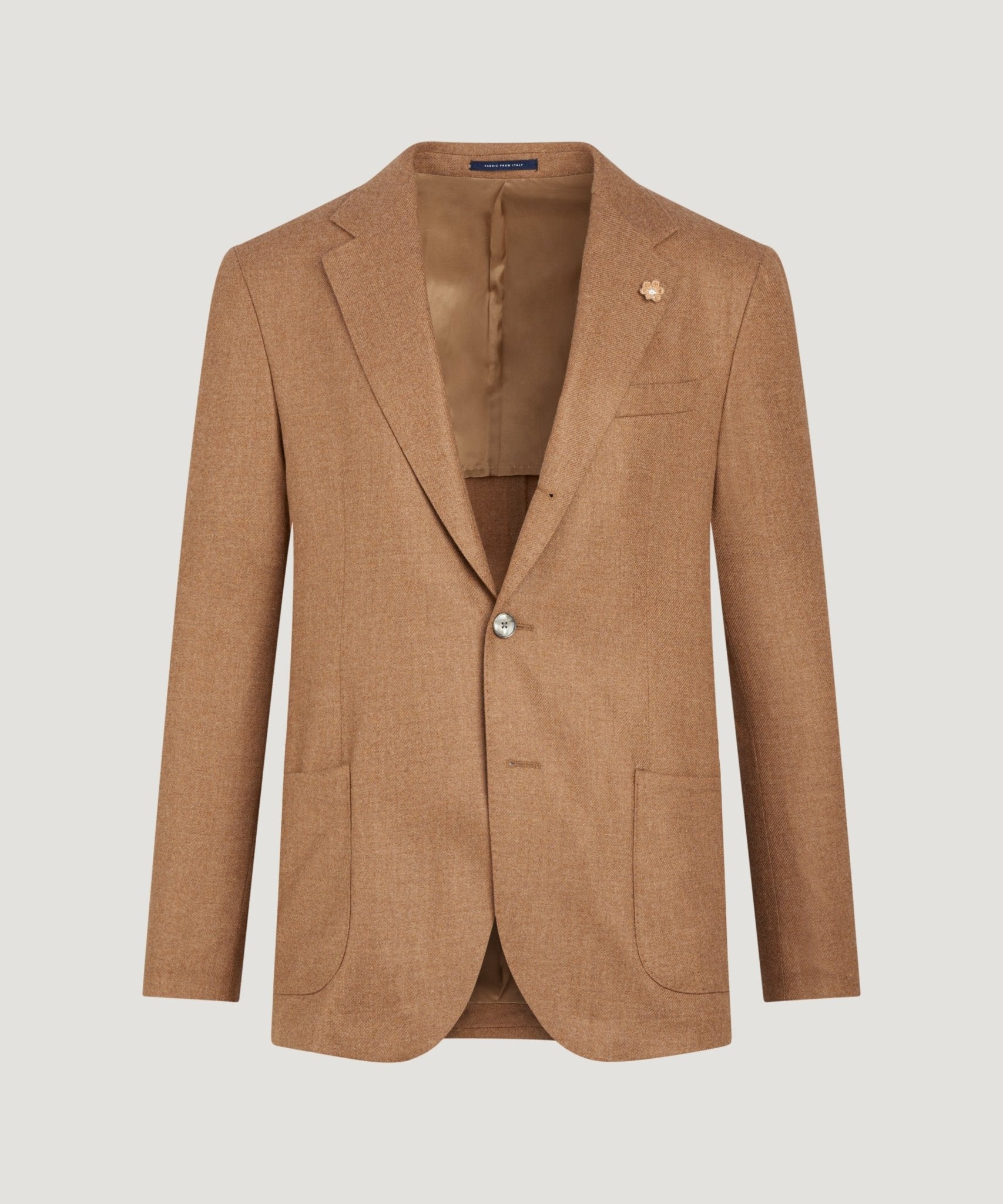 SOCI3TY Limited Colbert wol/kasjmier camel - THE SOCIETY SHOP