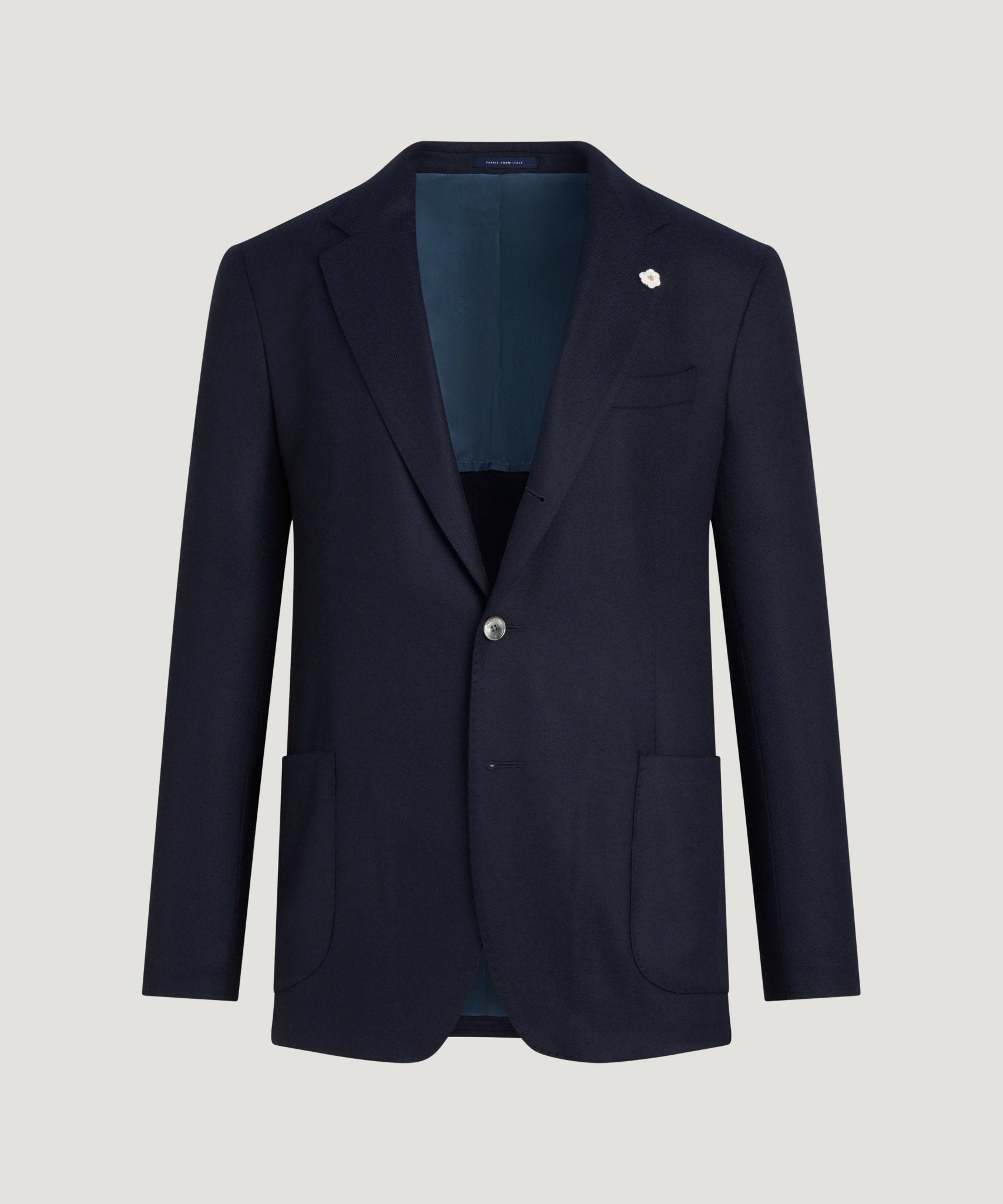 SOCI3TY Limited Colbert wol/kasjmier donkerblauw - THE SOCIETY SHOP