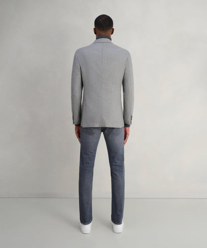 SOCI3TY Colbert wol/kasjmier grijs (woven by Loro Piana) - The Society Shop