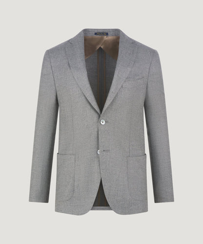 SOCI3TY Colbert wol/kasjmier grijs (woven by Loro Piana) - The Society Shop