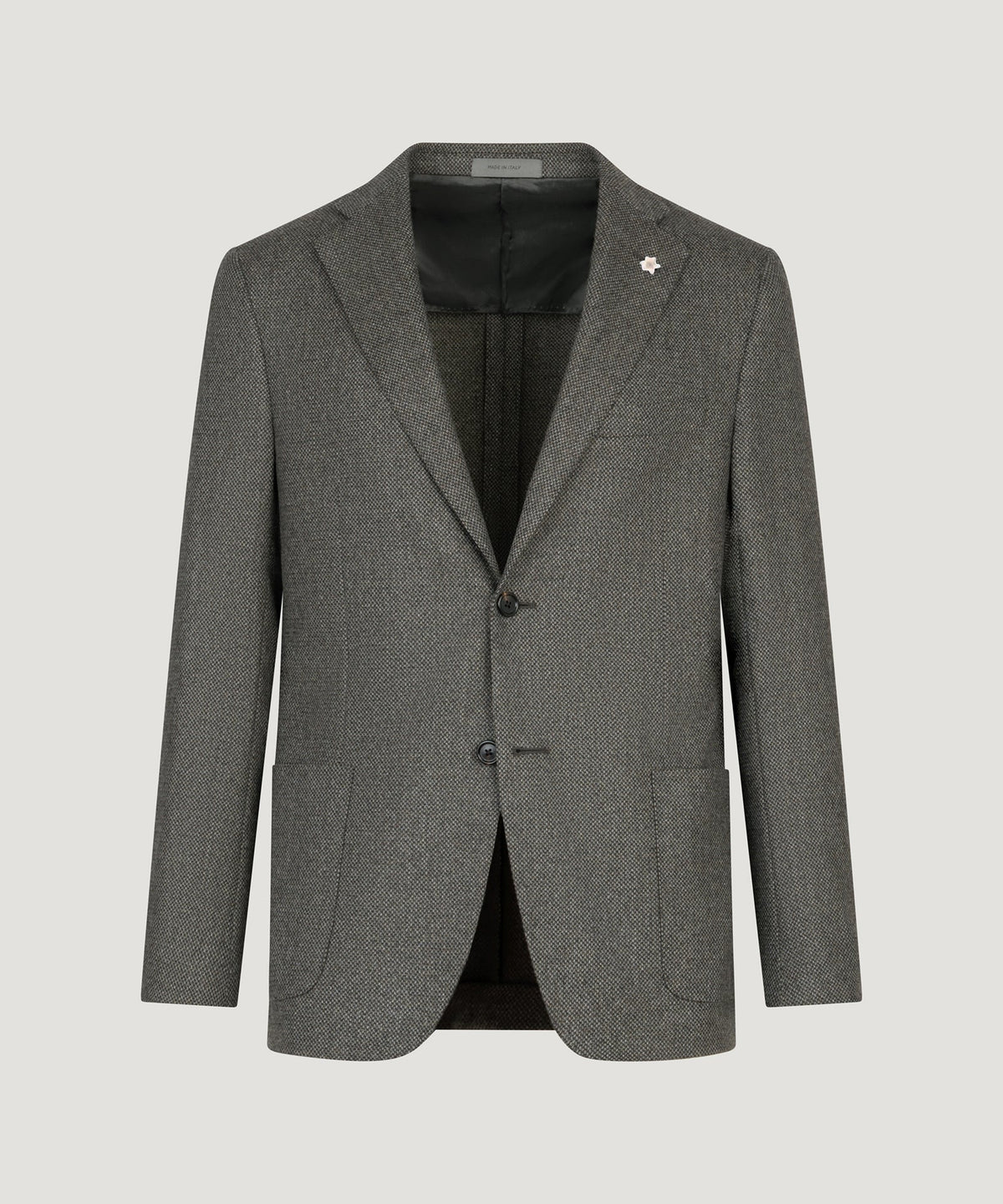 Corneliani Colbert wol/kasjmier stretch sage - THE SOCIETY SHOP